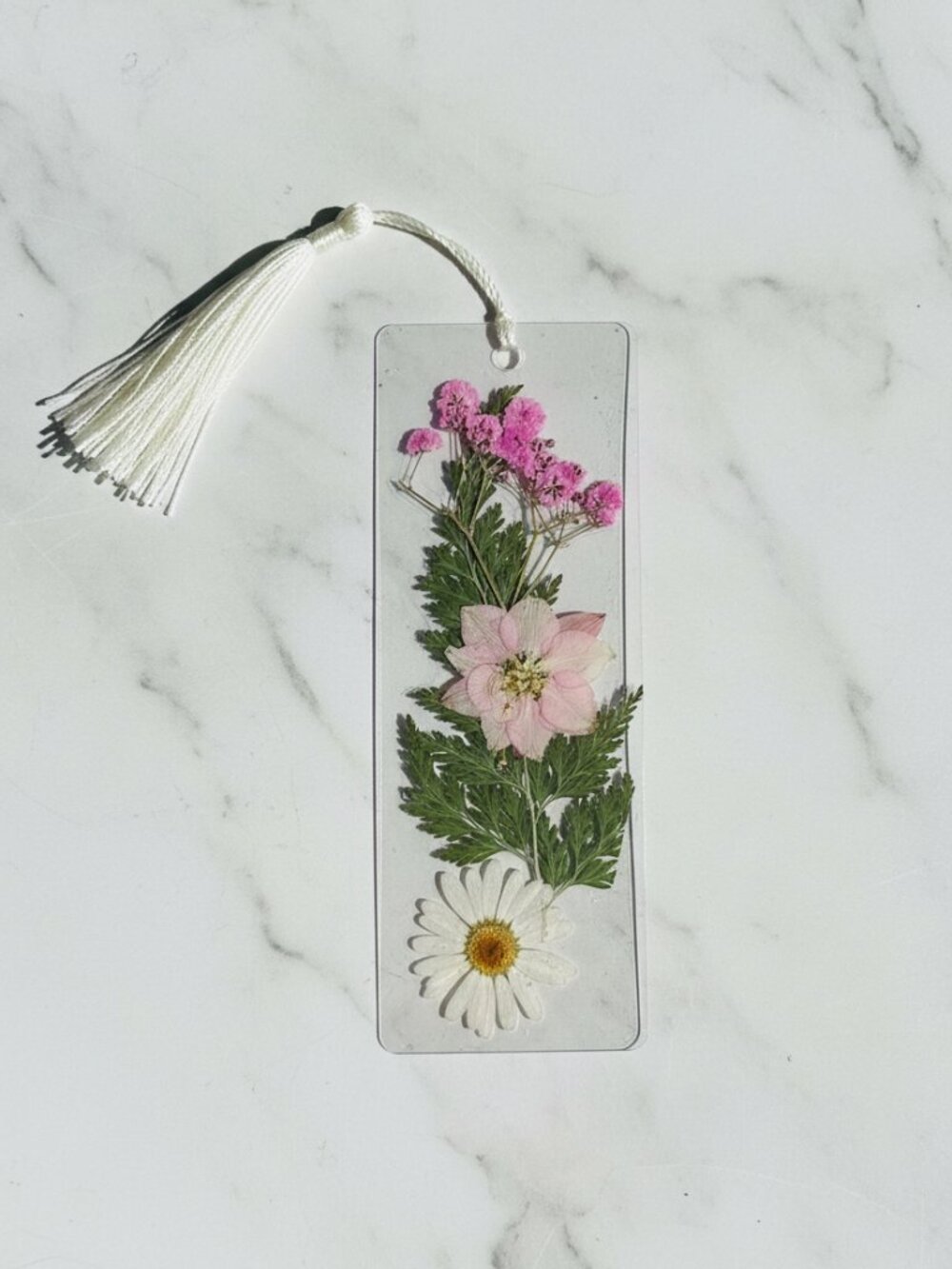 Pressed Wildflower Bookmark | Book Lover Gift | Mother's Day Gift | Bookworm